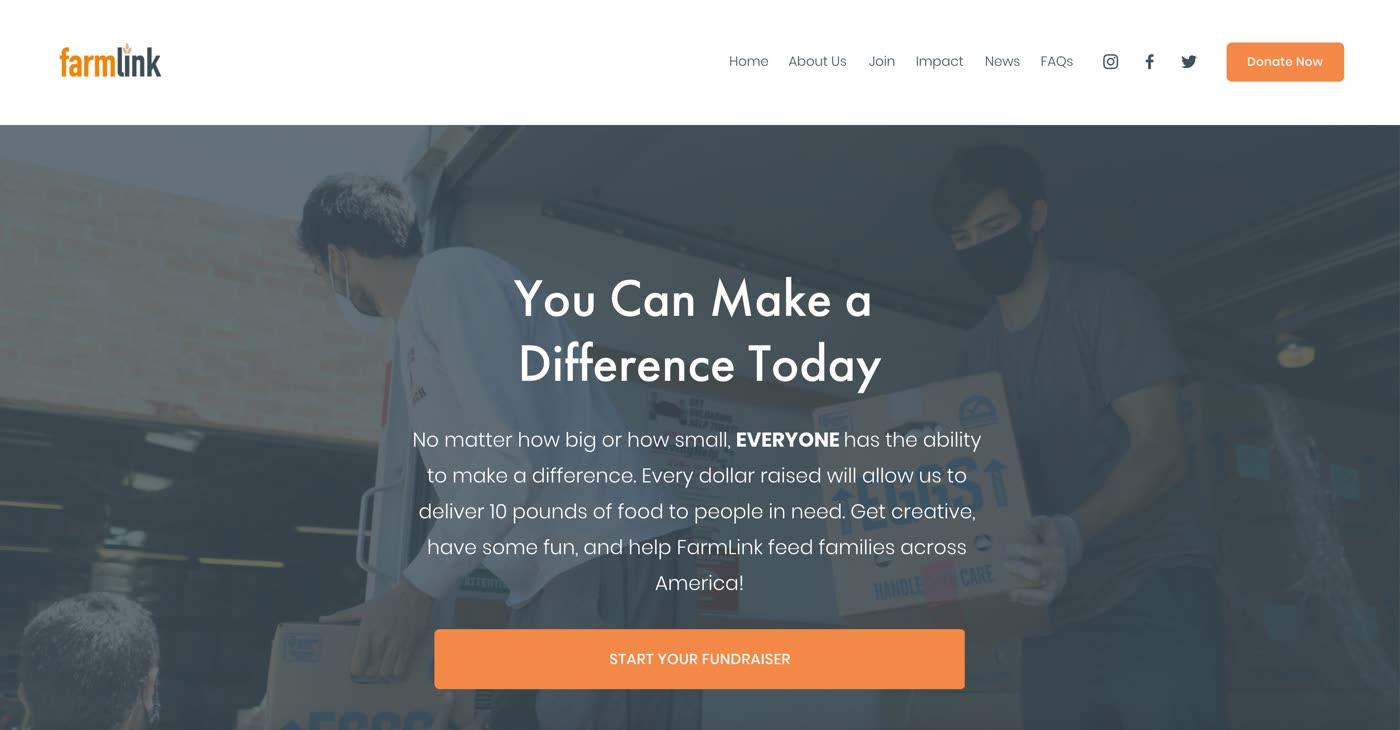 FarmLink Get Involved portal